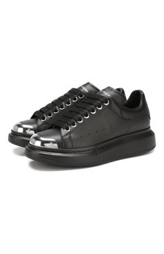 Кожаные кеды ALEXANDER MCQUEEN, арт. 571029/WHQYW, фото 1
