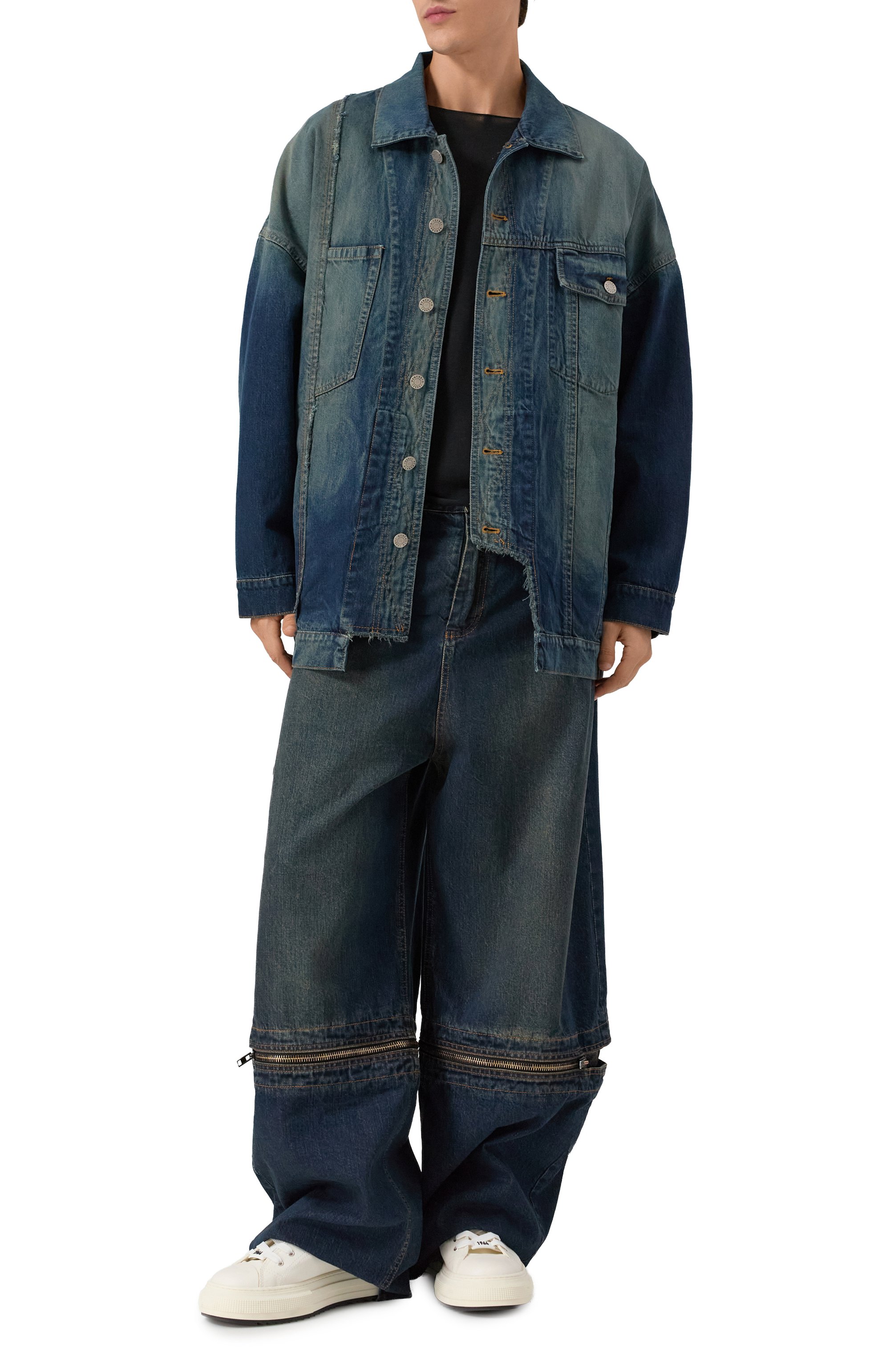 Джинсовая куртка ISABEL BENENATO, арт. UW26DF25, фото 2