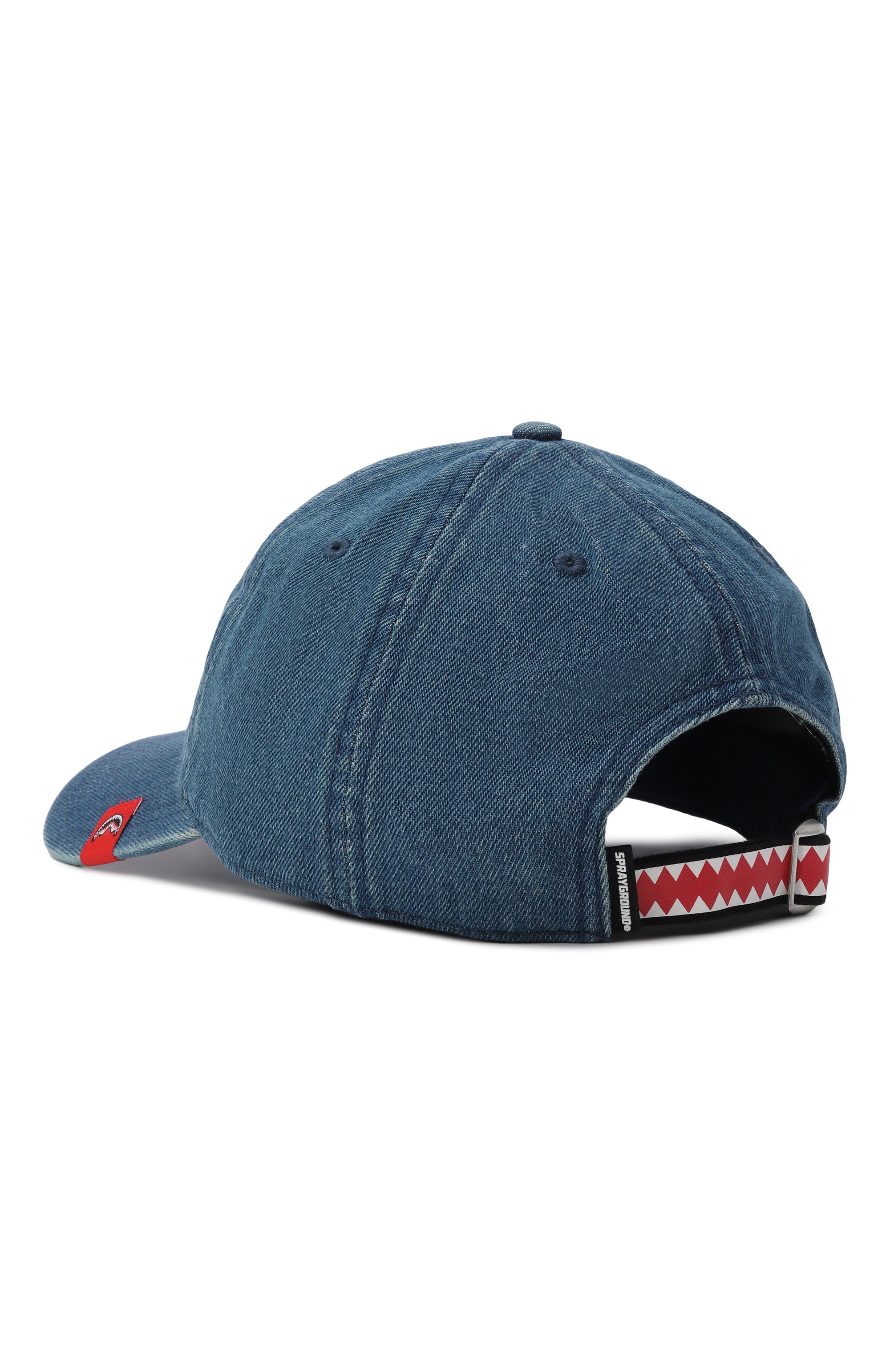 Джинсовая бейсболка SPRAYGROUND, арт. SP15040BLUE/DENIM SILVER DRIP CAP, фото 2