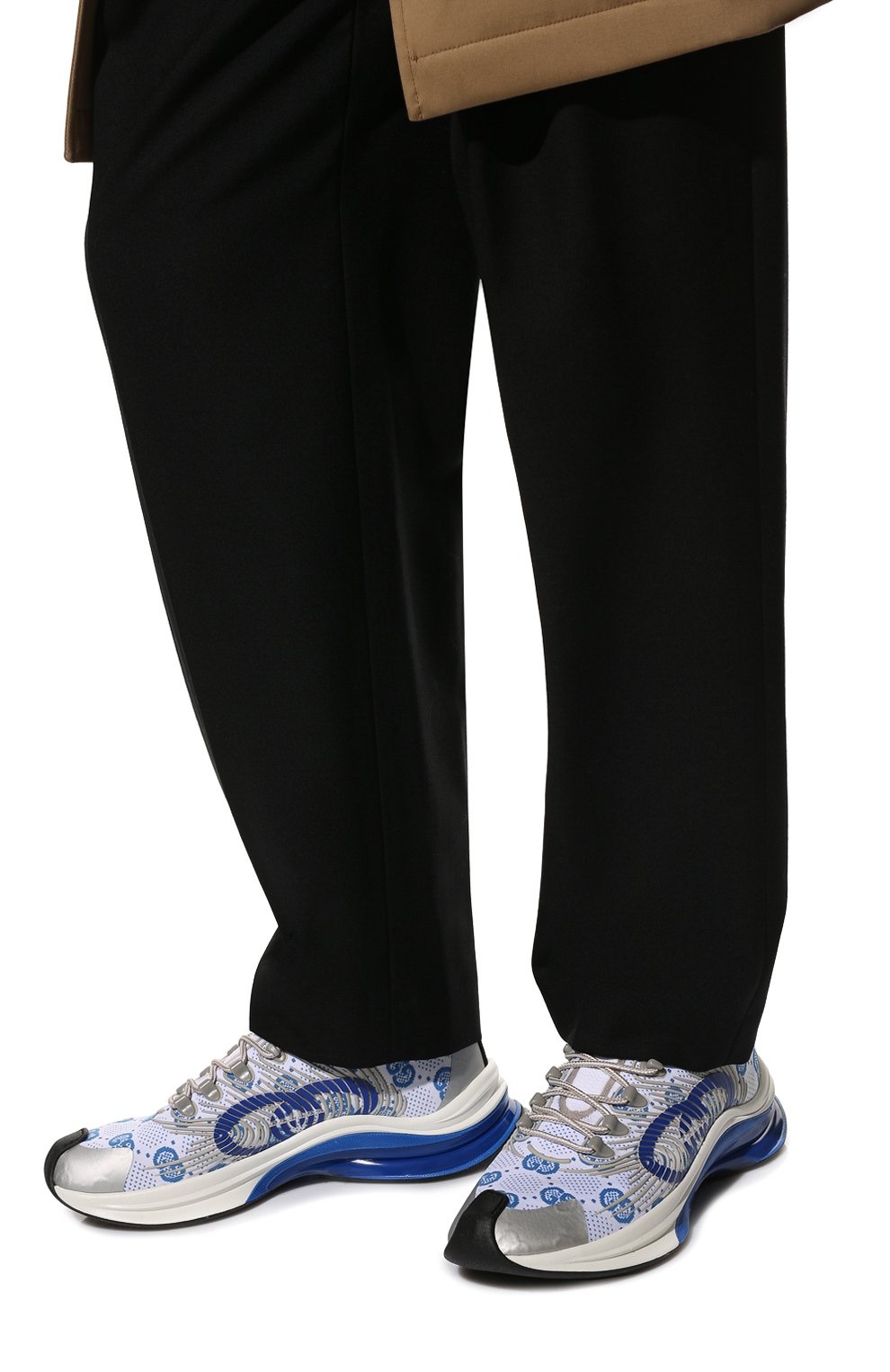 Текстильные кроссовки run GUCCI, арт. 680900/USN10, фото 3