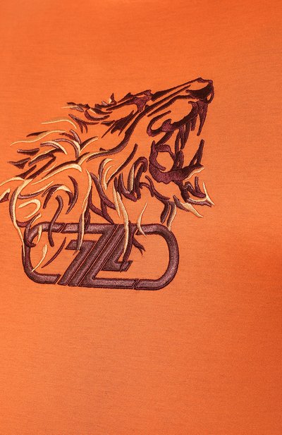 Хлопковая футболка ZILLI, арт. MBZ-NT580-LE0N1/MC01/62-64, фото 5