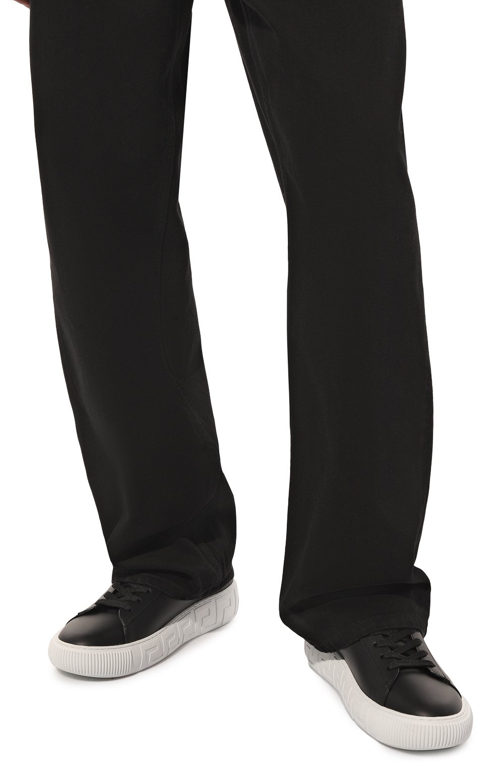 Кожаные кеды VERSACE, арт. DSU8404/1A00819, фото 3