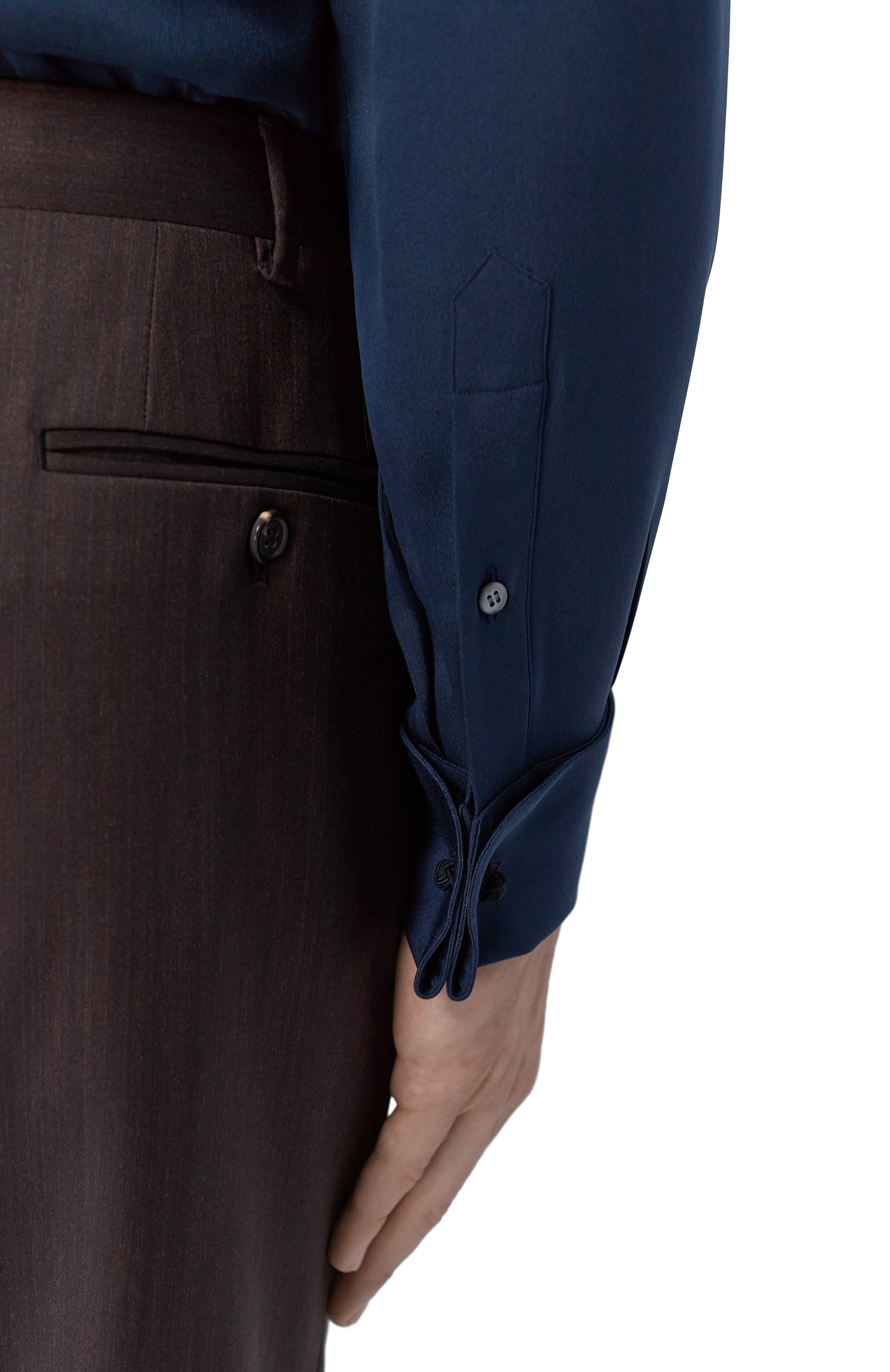 Шелковая сорочка BRIONI, арт. RCX00L/0C401, фото 5