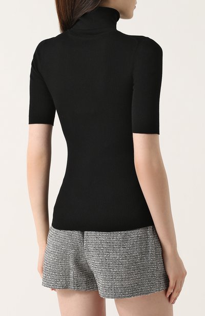 Облегающая водолазка с укороченным рукавом THEORY, арт. F0711724, фото 4