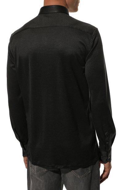 Шелковая рубашка STEFANO RICCI, арт. CJ006527/BG2400, фото 4