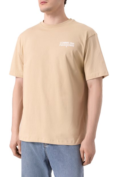 Хлопковая футболка COMME DES FUCKDOWN, арт. CFABM01506, фото 3