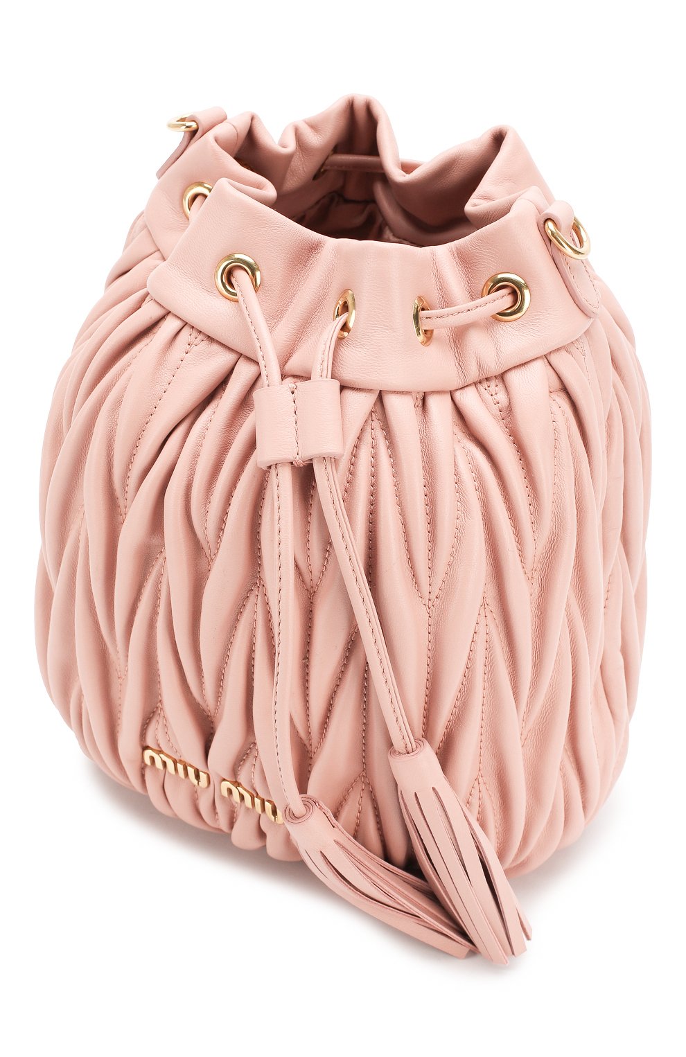 Рюкзак из кожи MIU MIU, арт. 5BE014-N88-F0615-OOO, фото 4