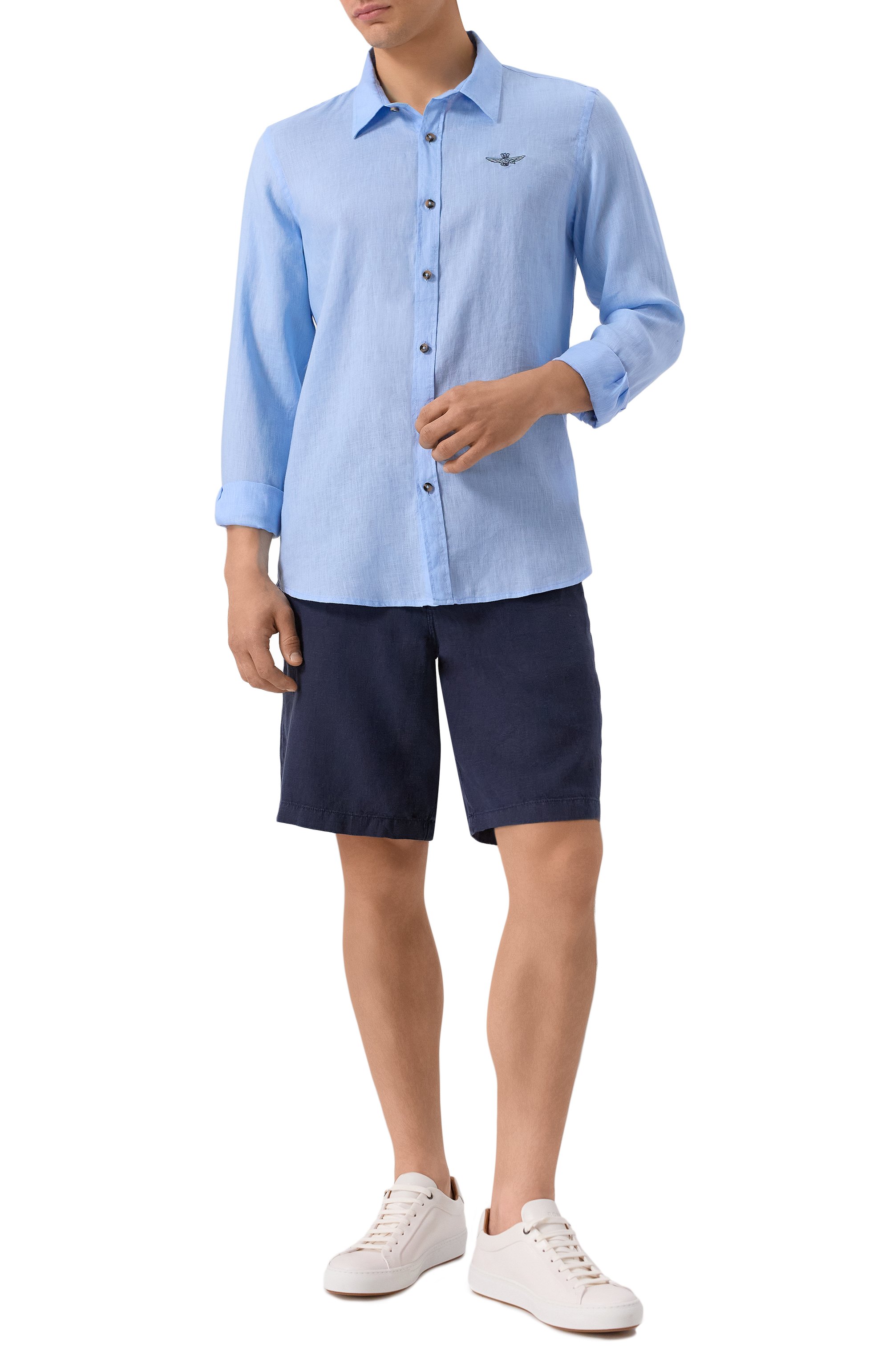 Льняная рубашка AERONAUTICA MILITARE, арт. CA1239CT3089, фото 2