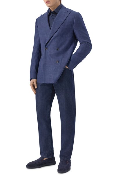 Мужская хлопковая сорочка BOSS, арт. 50555668