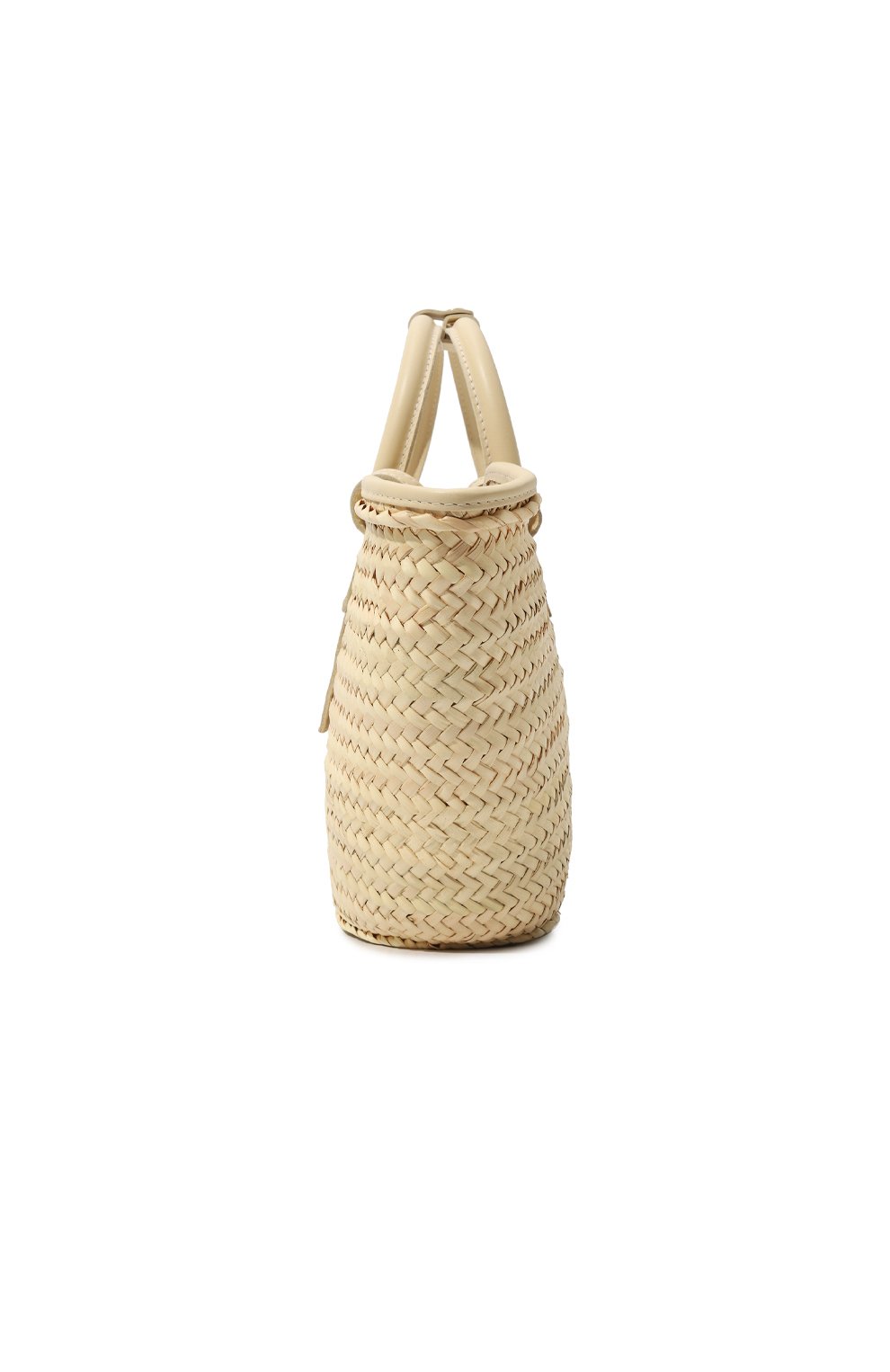Сумка le panier soleil JACQUEMUS кремового цвета по цене 64800 руб., арт. 23E/223BA045-3060, фото 4 Сумка le panier soleil JACQUEMUS, арт. 23E/223BA045-3060, фото 4