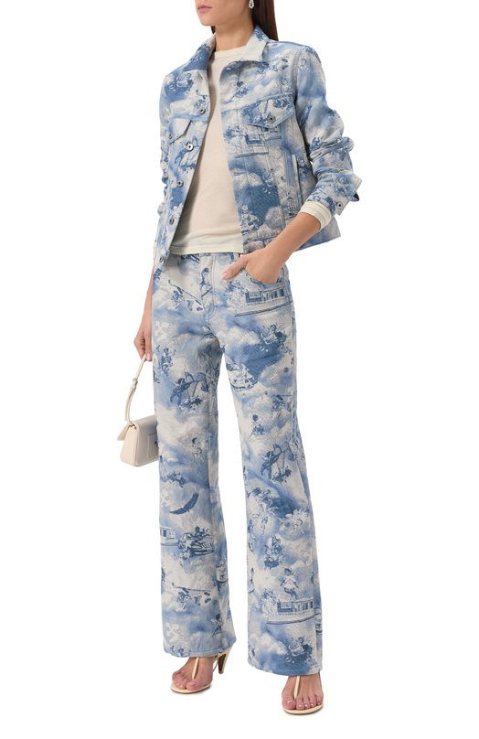 Джинсы Off-White 0WYA062S25FAB001 Голубой  0WYA062S25FAB001 Фото 2