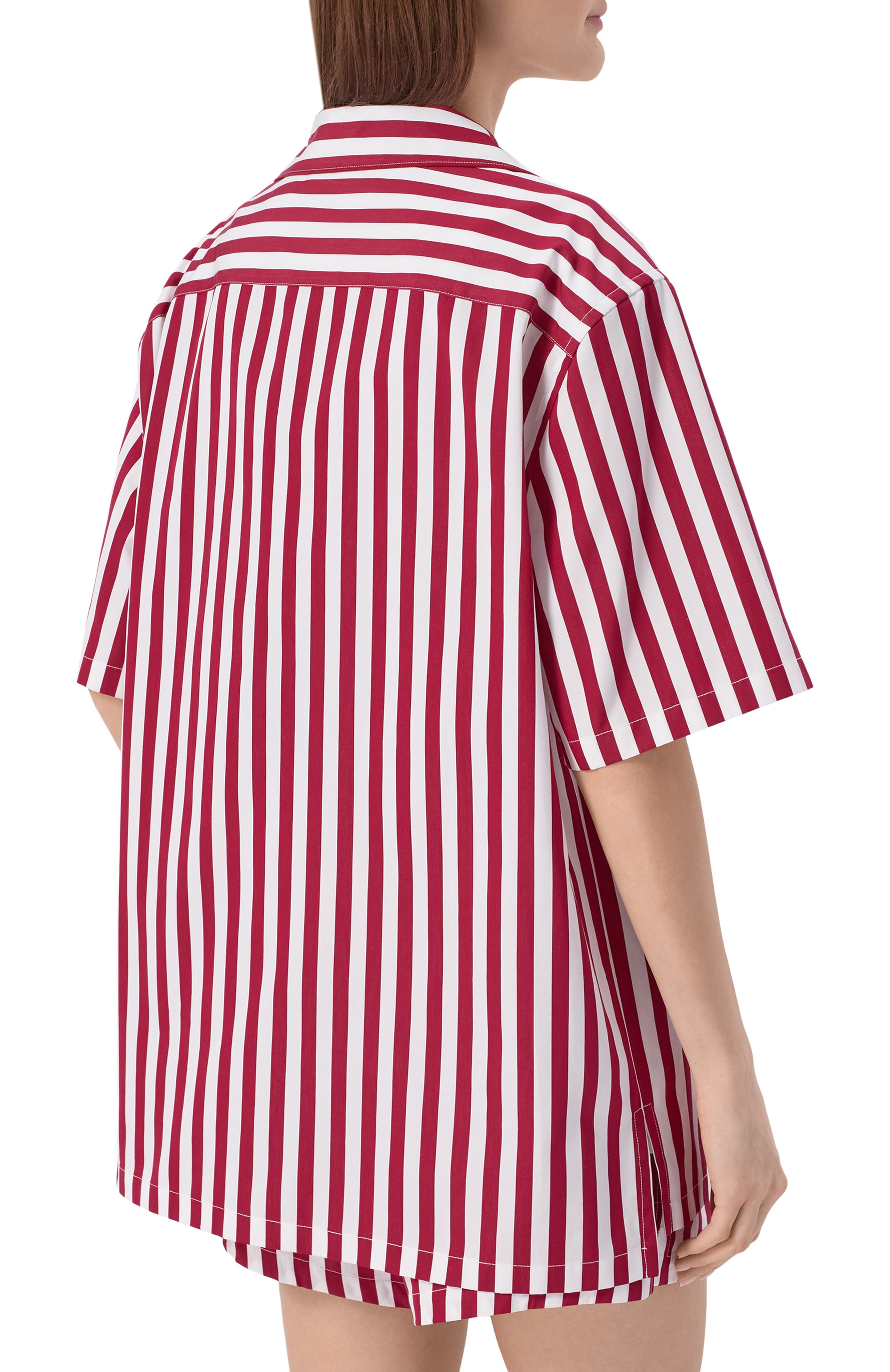 Рубашка из хлопка и шелка DOLCE & GABBANA, арт. F5U29T/FR527, фото 4