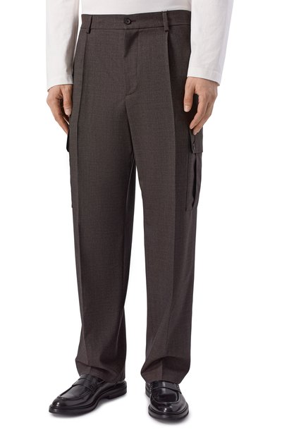 Шерстяные брюки-карго DOLCE & GABBANA, арт. GP100T/HU2B0, фото 3