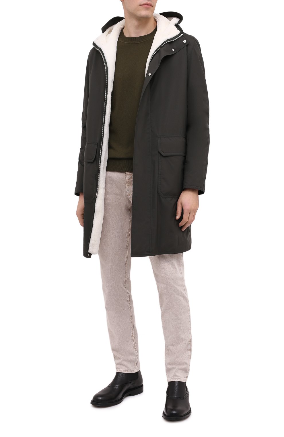 Парка с меховой подкладкой ANDREA CAMPAGNA, арт. 94502H90FA120, фото 3