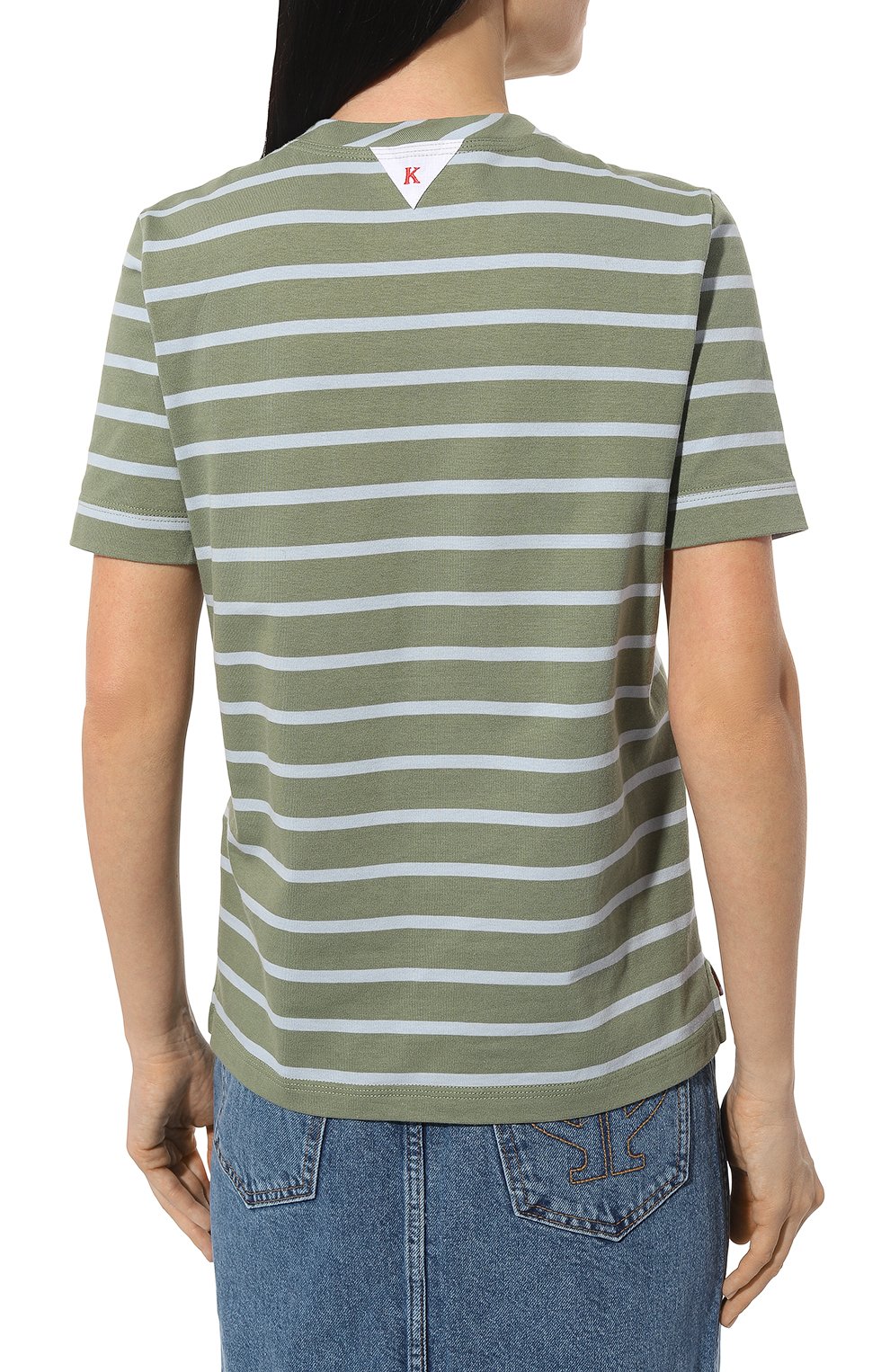 Хлопковая футболка KITON, арт. D53450K0949C, фото 4