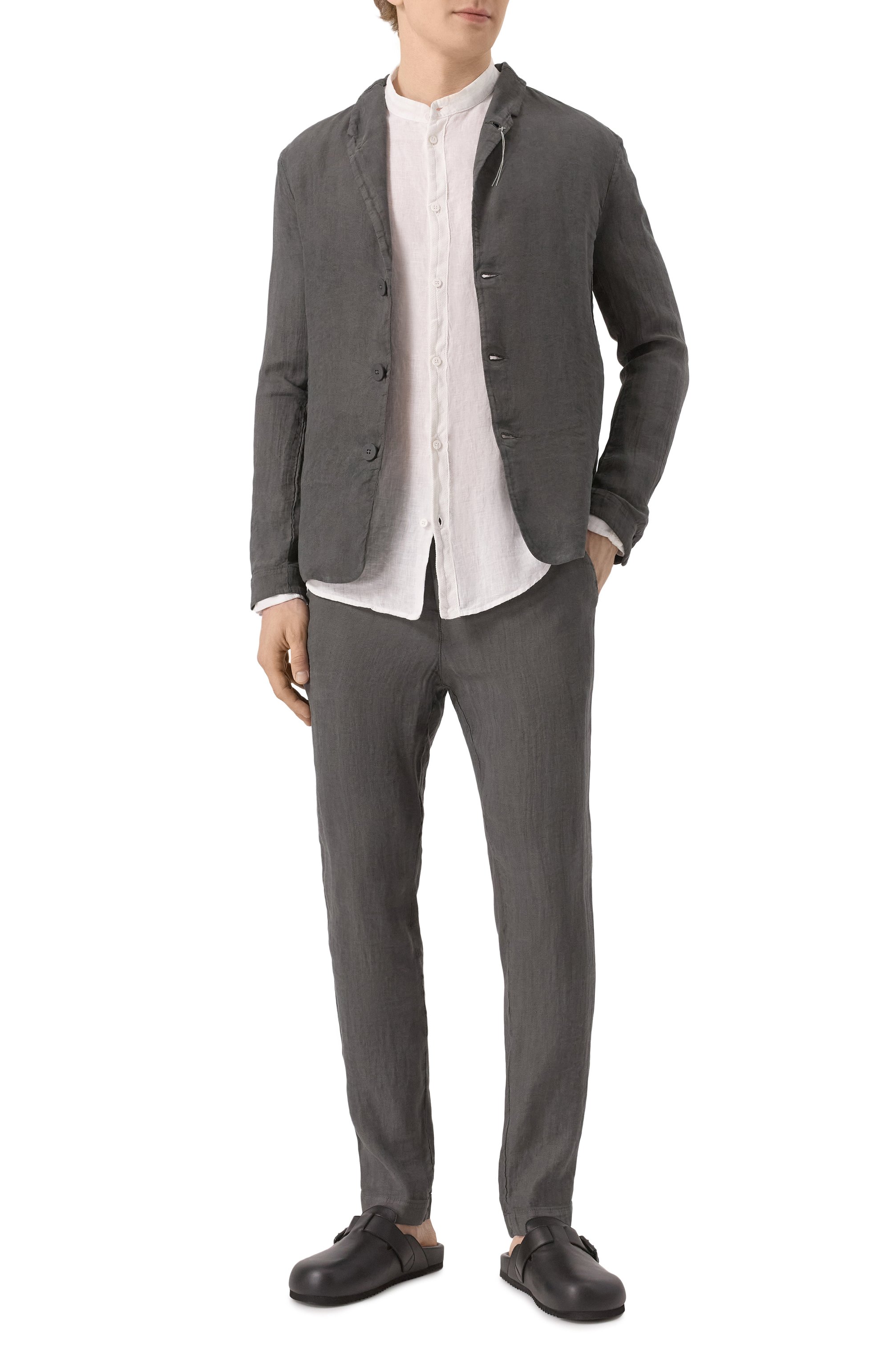 Льняной пиджак TRANSIT, арт. CFUTRZH171, фото 2