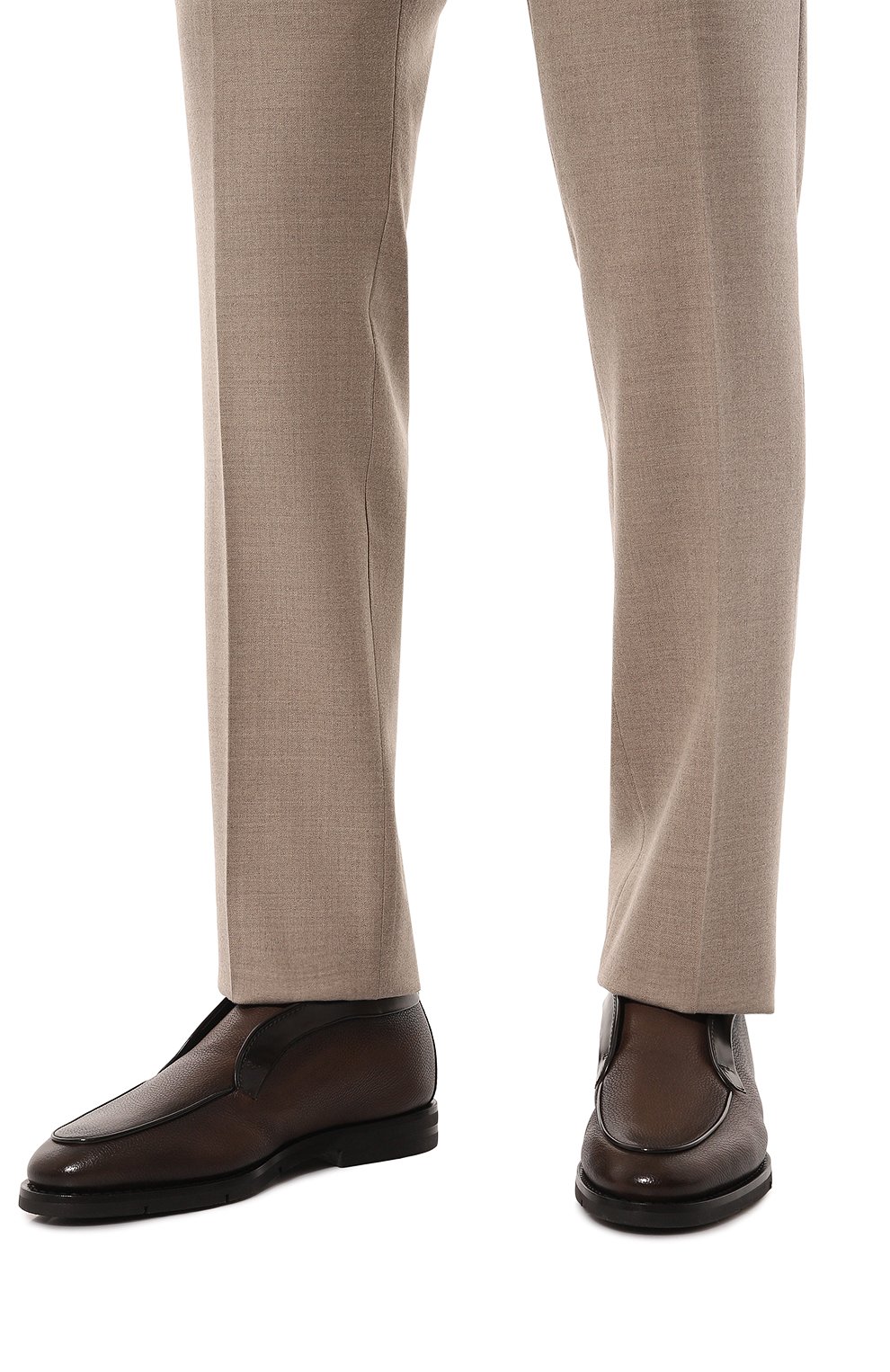 Кожаные ботинки carlos SANTONI, арт. MCNG18392PI2AFUEN01, фото 3