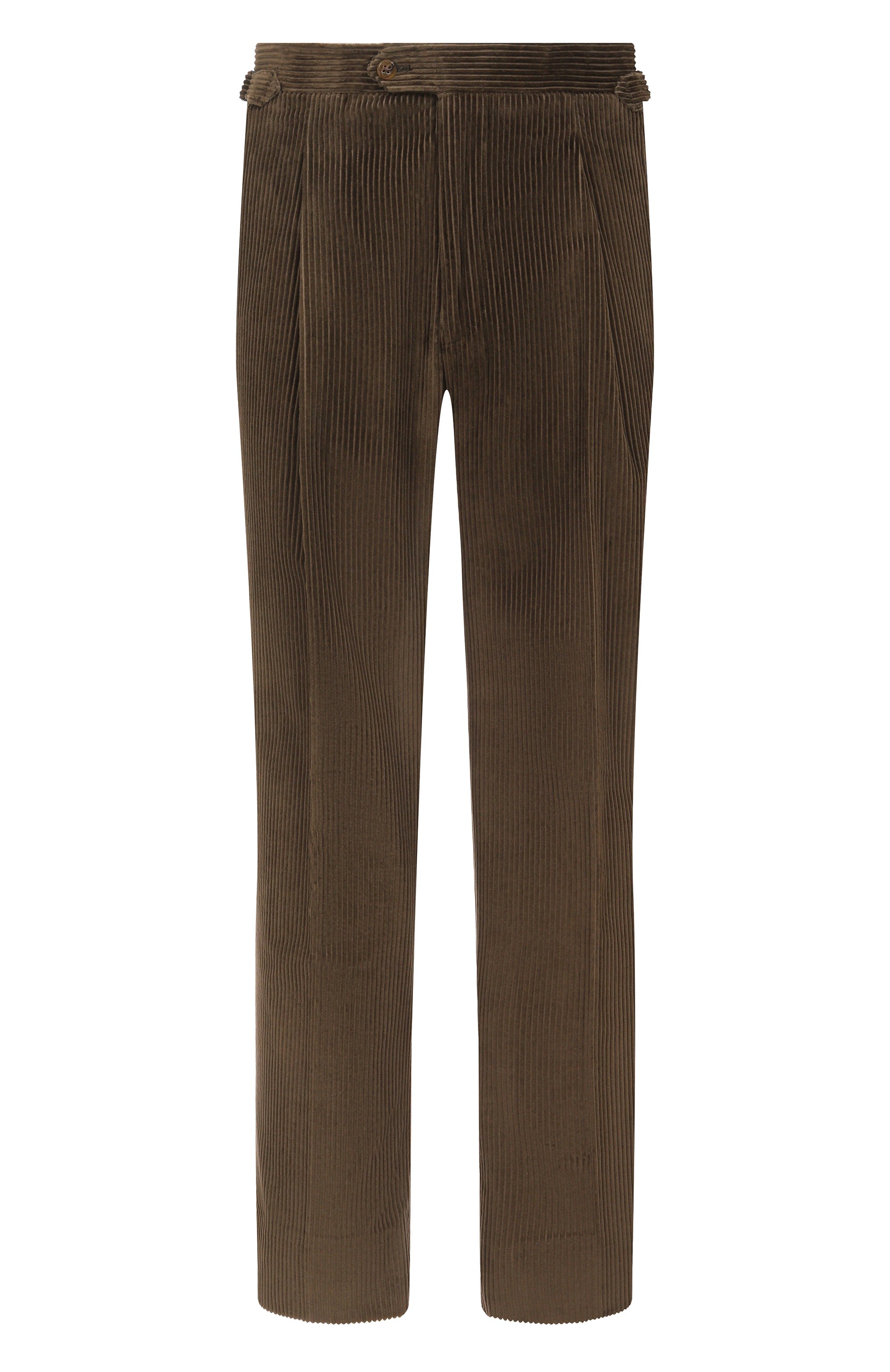 Вельветовые брюки CORNELIANI хаки цвета по цене 53650 руб., арт. 264L26-2618203, фото 1 Вельветовые брюки CORNELIANI, арт. 264L26-2618203, фото 1