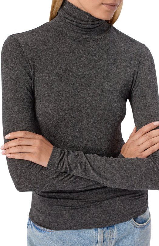 Водолазка из вискозы Agolde A7238-1902 Серый  A7238-1902 Фото 5