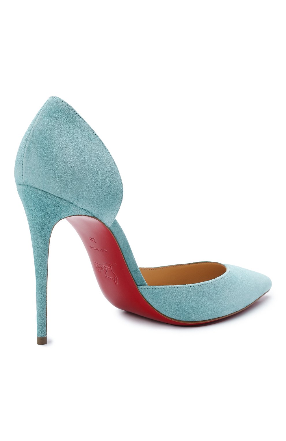 Замшевые туфли iriza 100 CHRISTIAN LOUBOUTIN, арт. 3130523/IRIZA 100, фото 4