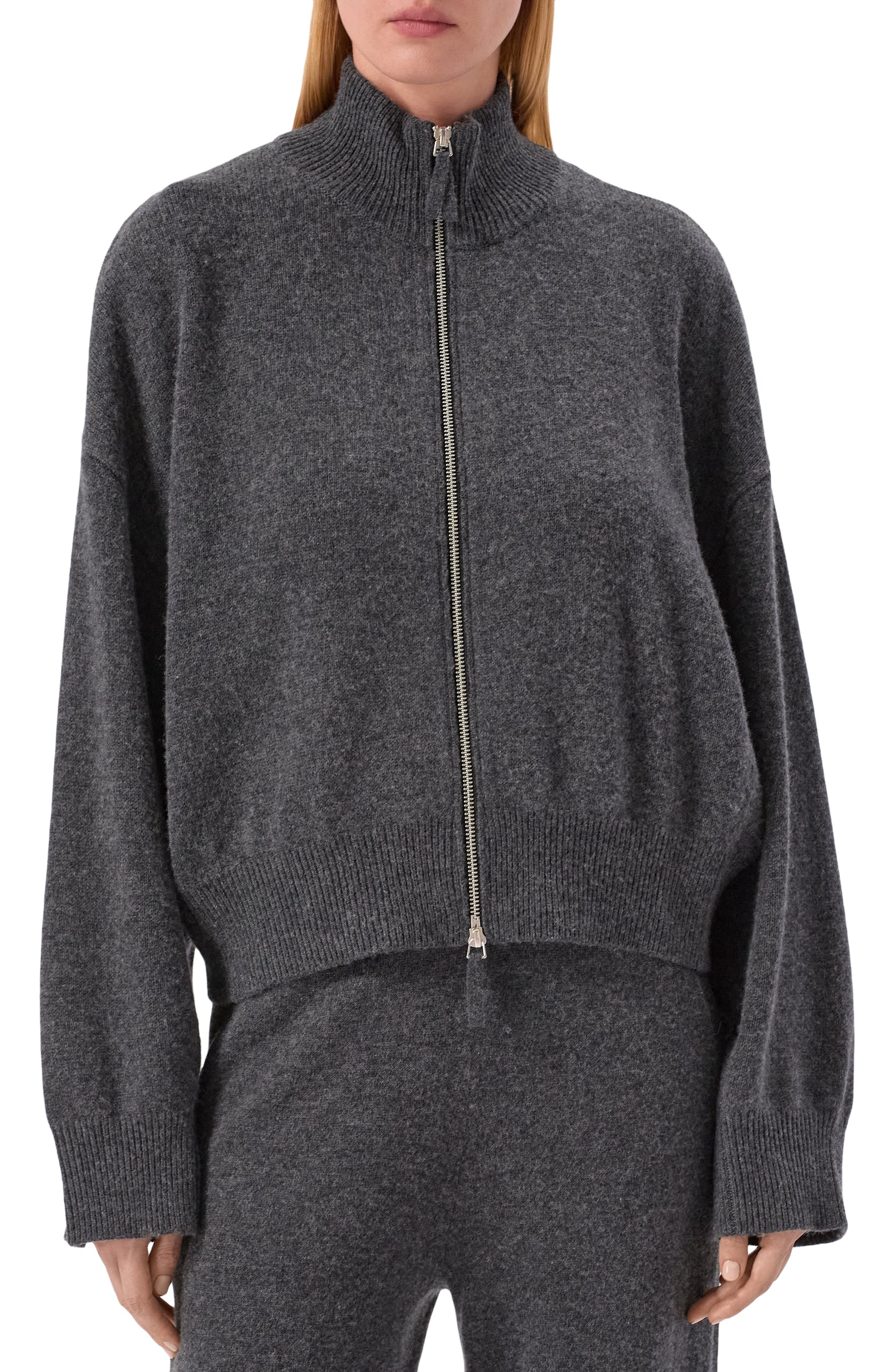 Кардиган FTC серого цвета по цене 65000 руб., арт. 10006-0310, фото 3 Кардиган FTC, арт. 10006-0310, фото 3