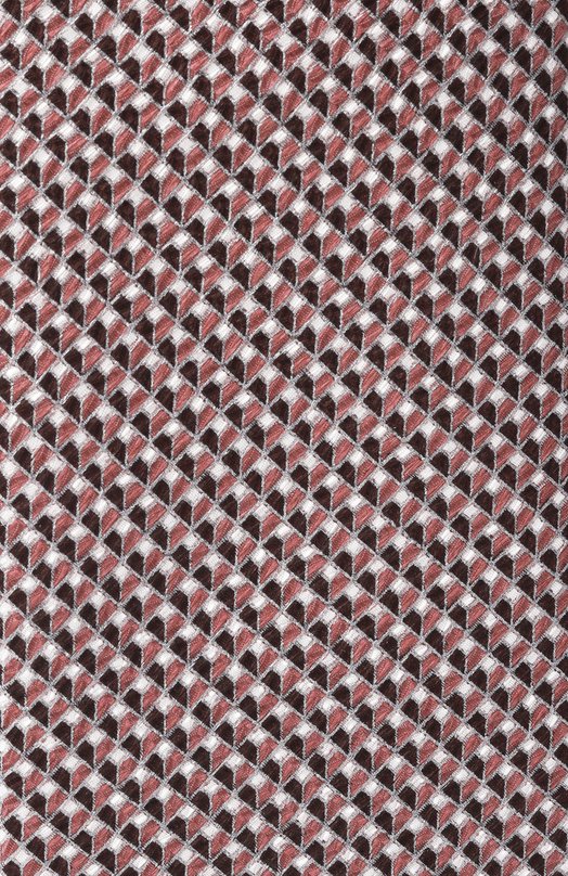 Шелковый комплект из галстука и платка Brioni 08A900/PD447 Бордовый  08A900/PD447 Фото 4