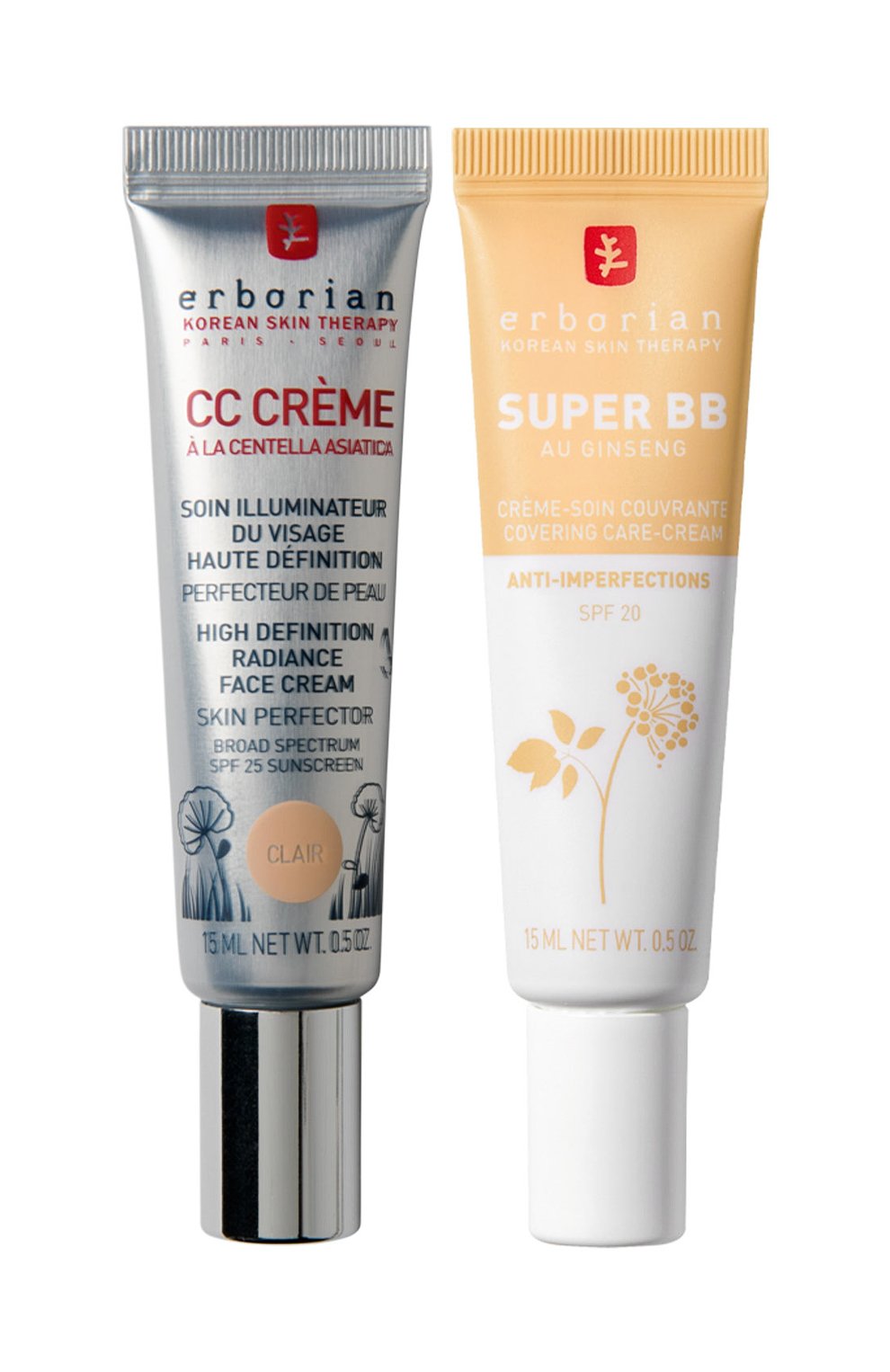 Дуэт «суперсила bb & cc» (2x15ml) ERBORIAN, арт. 121664, фото 2