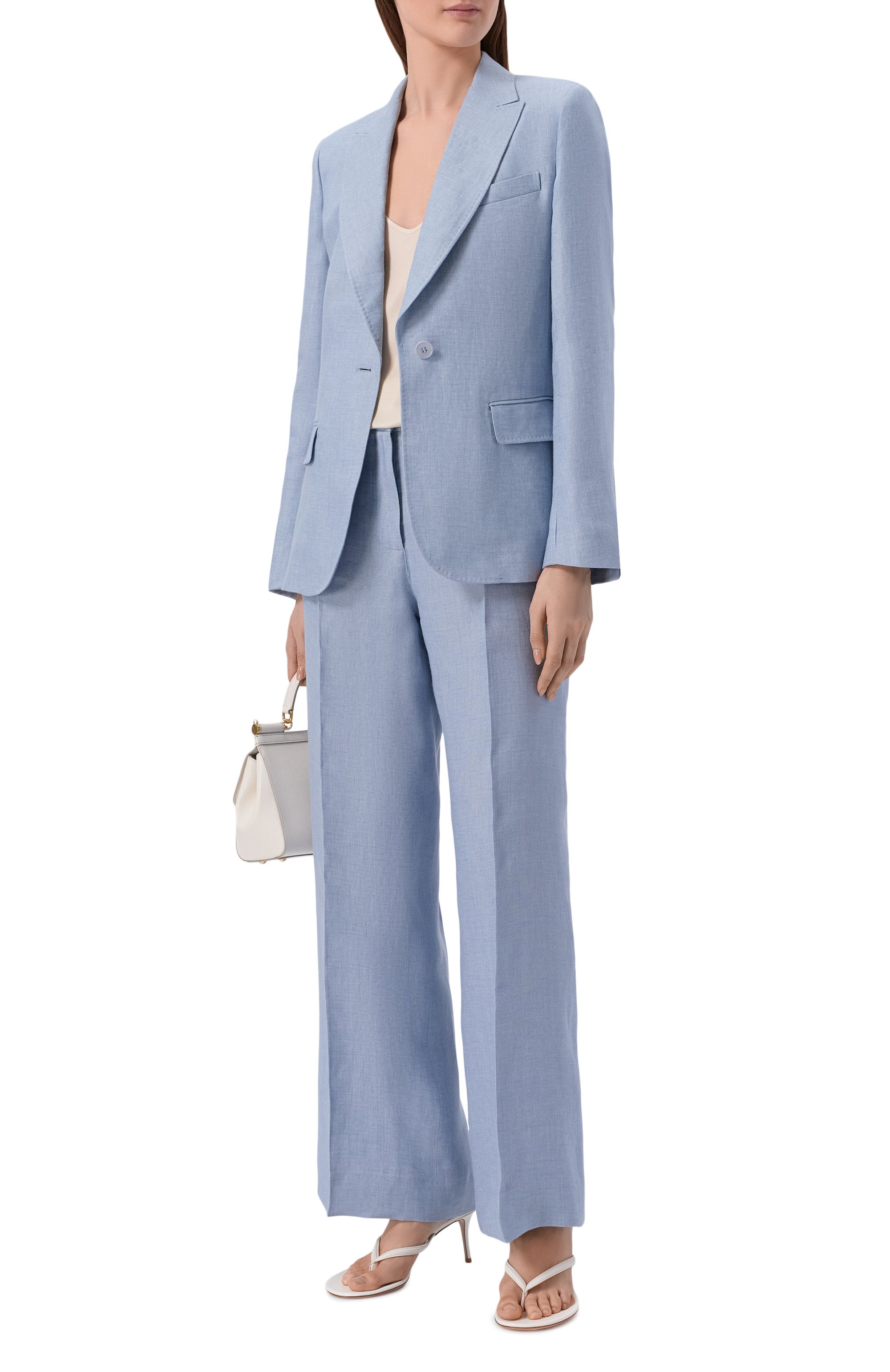 Льняной жакет WEEKEND MAX MARA, арт. WKDNALUT, фото 2