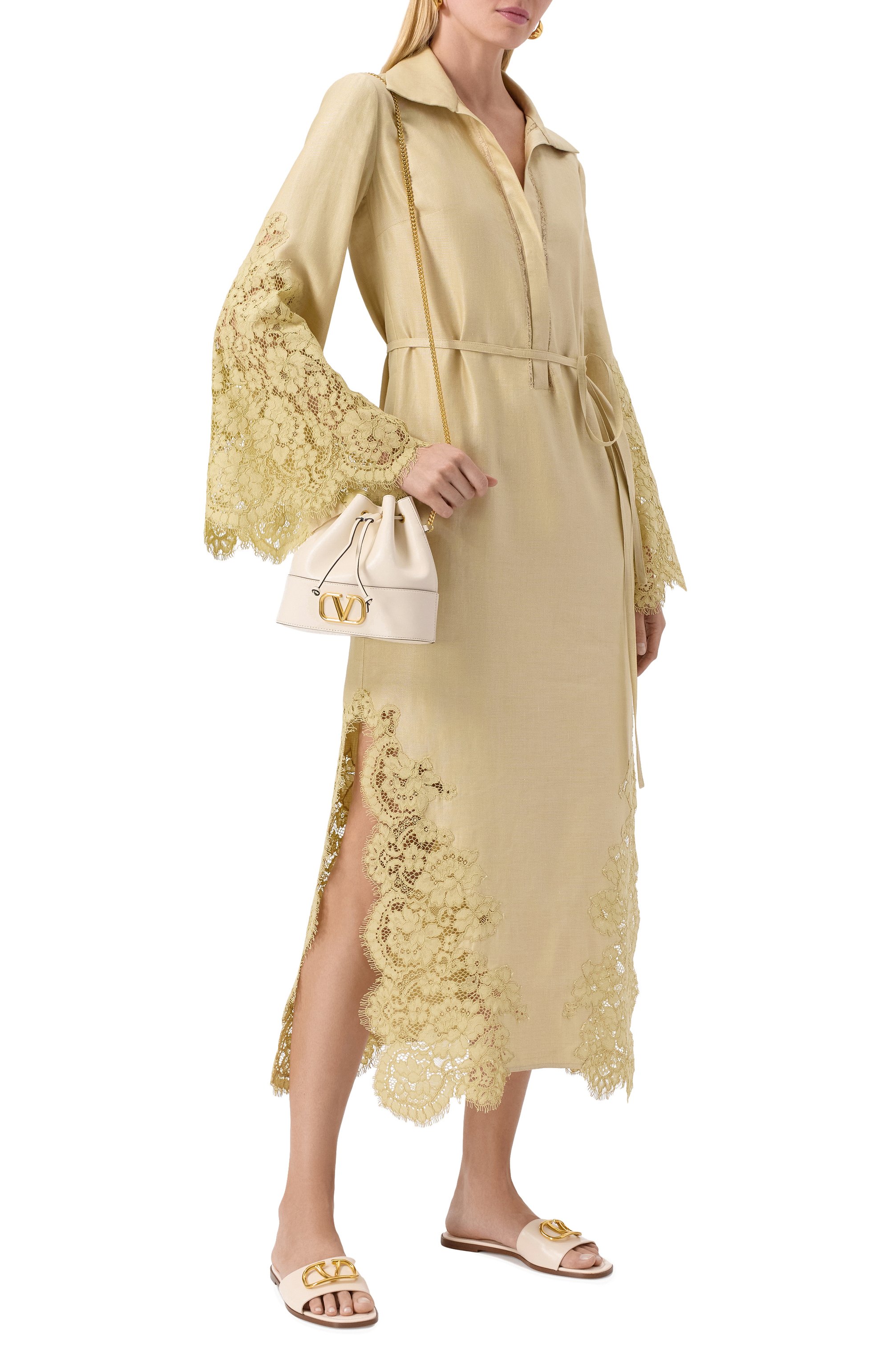 Платье изо льна и шелка MVST, арт. 25E/X2P/0/H091/5546, фото 2