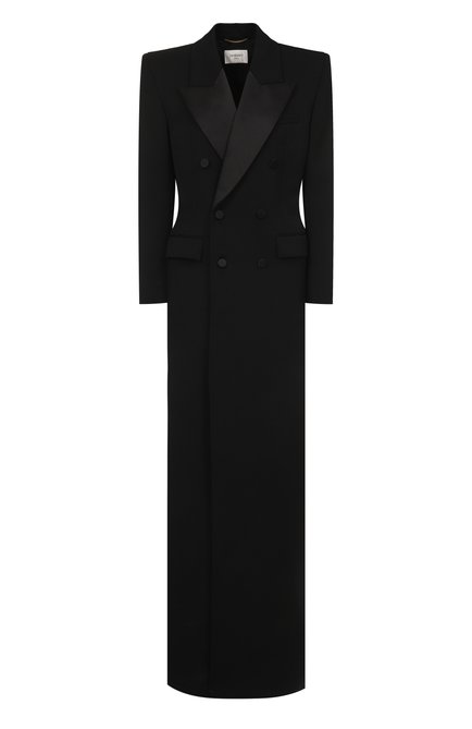 Женское шерстяное платье SAINT LAURENT, арт. 833187/Y7E63