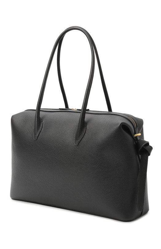 Сумка Brioche Duffle large Yuzefi LARGE BRI0CHE DUFFLE/PEBBLE GRAIN LEATHER Чёрный  LARGE BRI0CHE DUFFLE/PEBBLE GRAIN LEATHER Фото 4