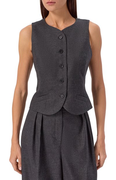 Шерстяной жилет LESYANEBO, арт. LN03H-411_ITB, фото 3