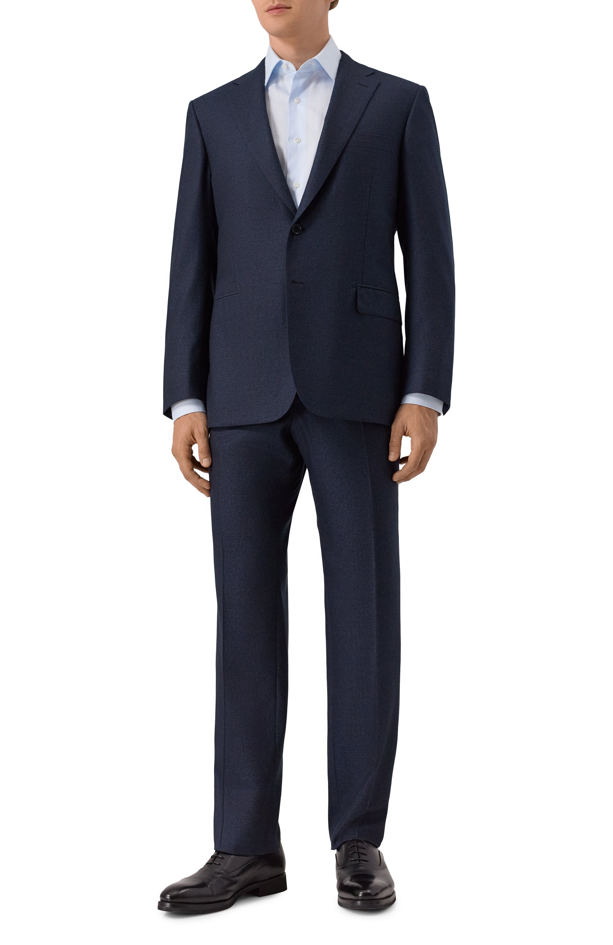 Шерстяной костюм BRIONI темно-синего цвета по цене 674000 руб., арт. RA001P/0DA83, фото 2 Шерстяной костюм BRIONI, арт. RA001P/0DA83, фото 2