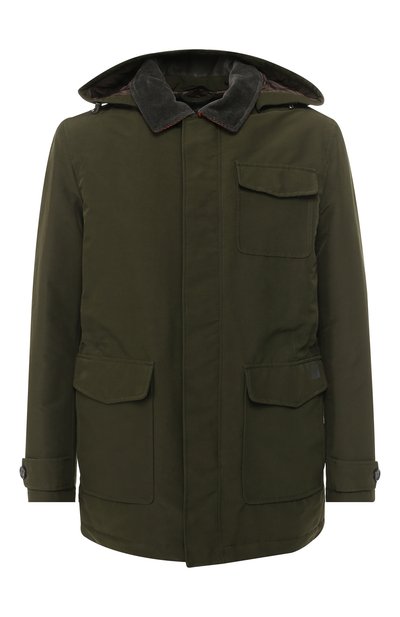 Пуховая куртка на молнии с капюшоном PAUL&SHARK, арт. I18P2066, фото 1