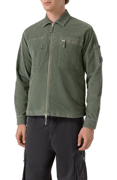 Вельветовая куртка-рубашка C.P. COMPANY, арт. 19CM0S097A0064100, фото 3