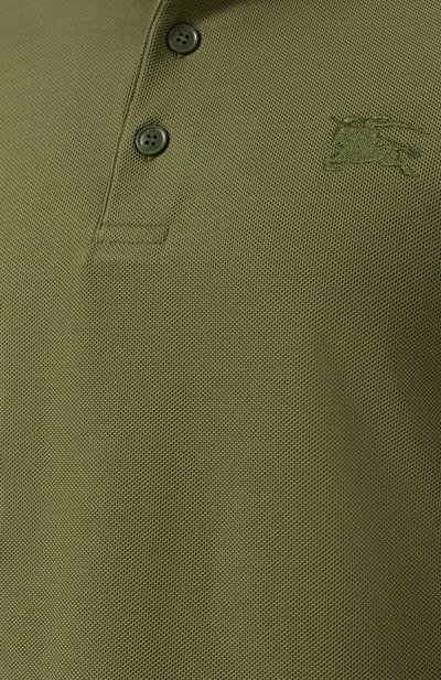 Хлопковое поло BURBERRY, арт. 8099164, фото 5