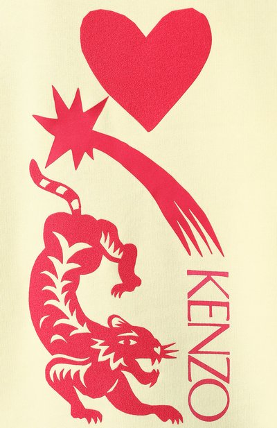 Хлопковый свитшот KENZO, арт. FA52SW9024Z8, фото 5