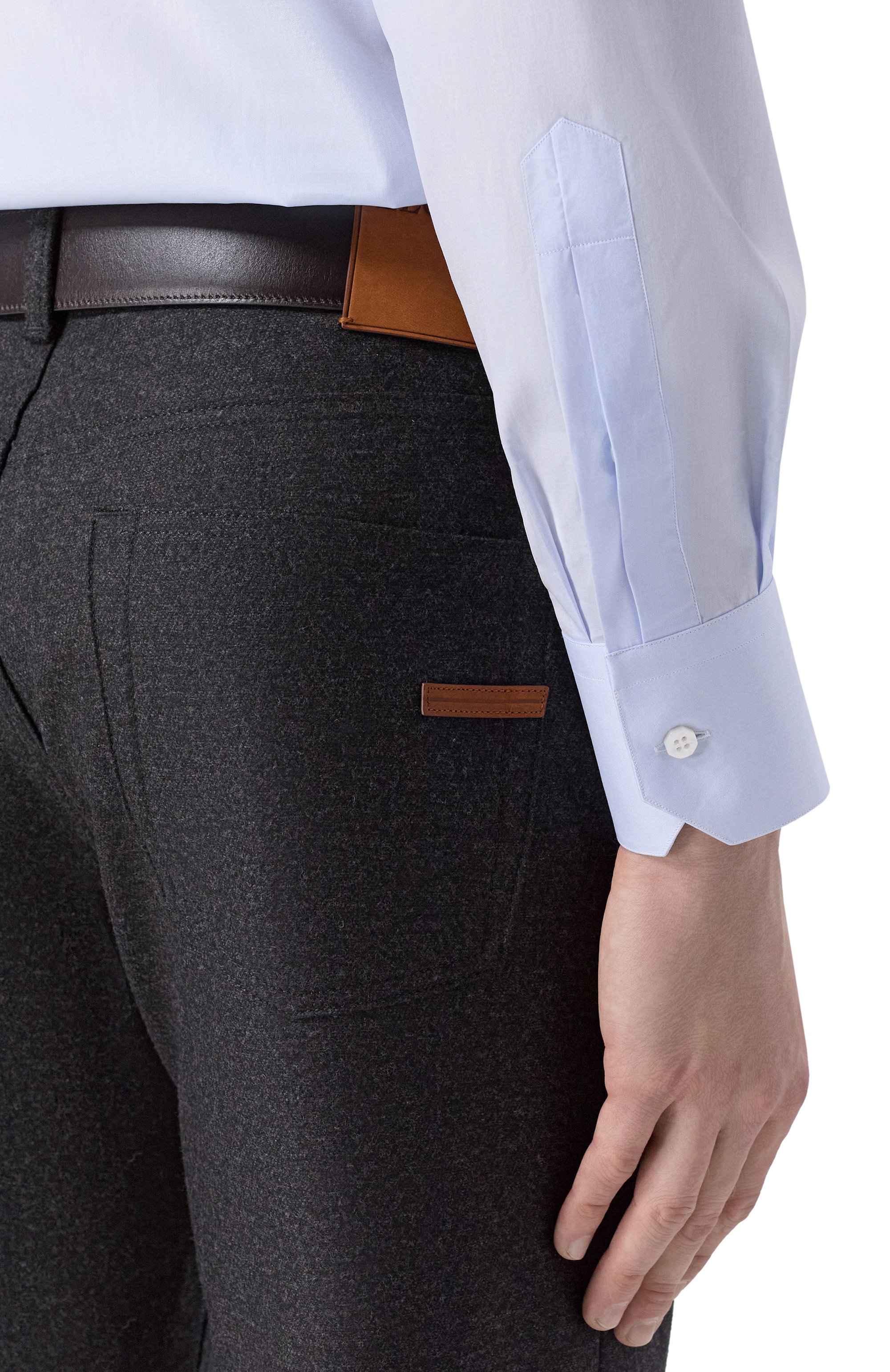 Хлопковая сорочка STEFANO RICCI, арт. MC003678/BZ1752, фото 5