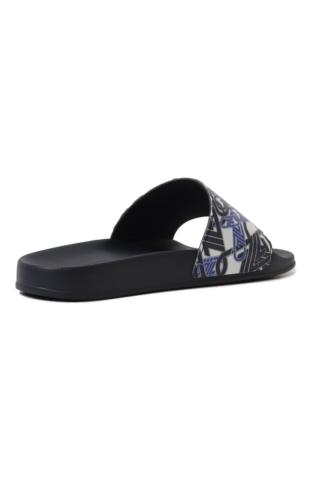 Резиновые шлепанцы ZILLI синего цвета по цене 28300 руб., арт. MDZ-AP004-DM008/001X, фото 5 Резиновые шлепанцы ZILLI, арт. MDZ-AP004-DM008/001X, фото 5