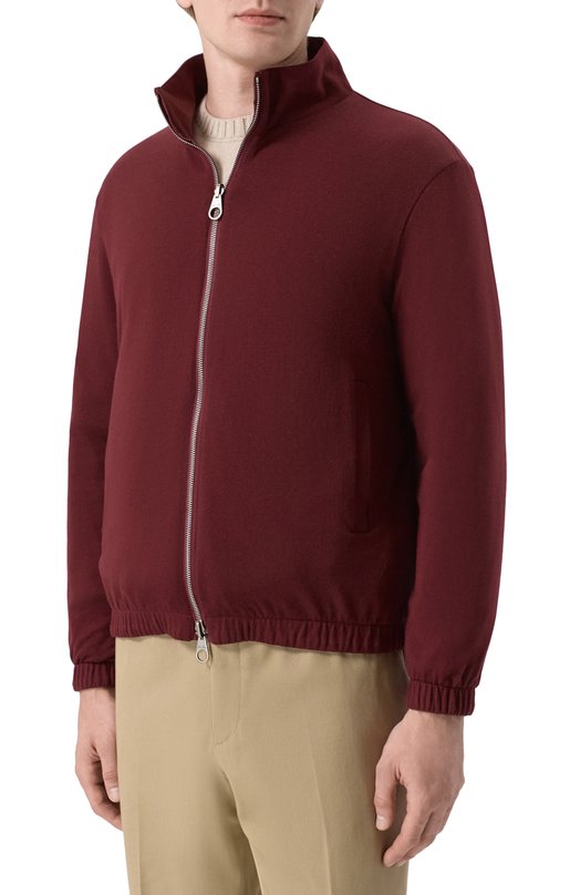 Двусторонний бомбер Loro Piana FAP9753 Бордовый  FAP9753 Фото 6