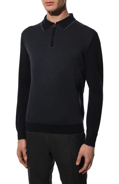 Поло из шерсти и шелка STEFANO RICCI, арт. K606310P30/F22463, фото 3