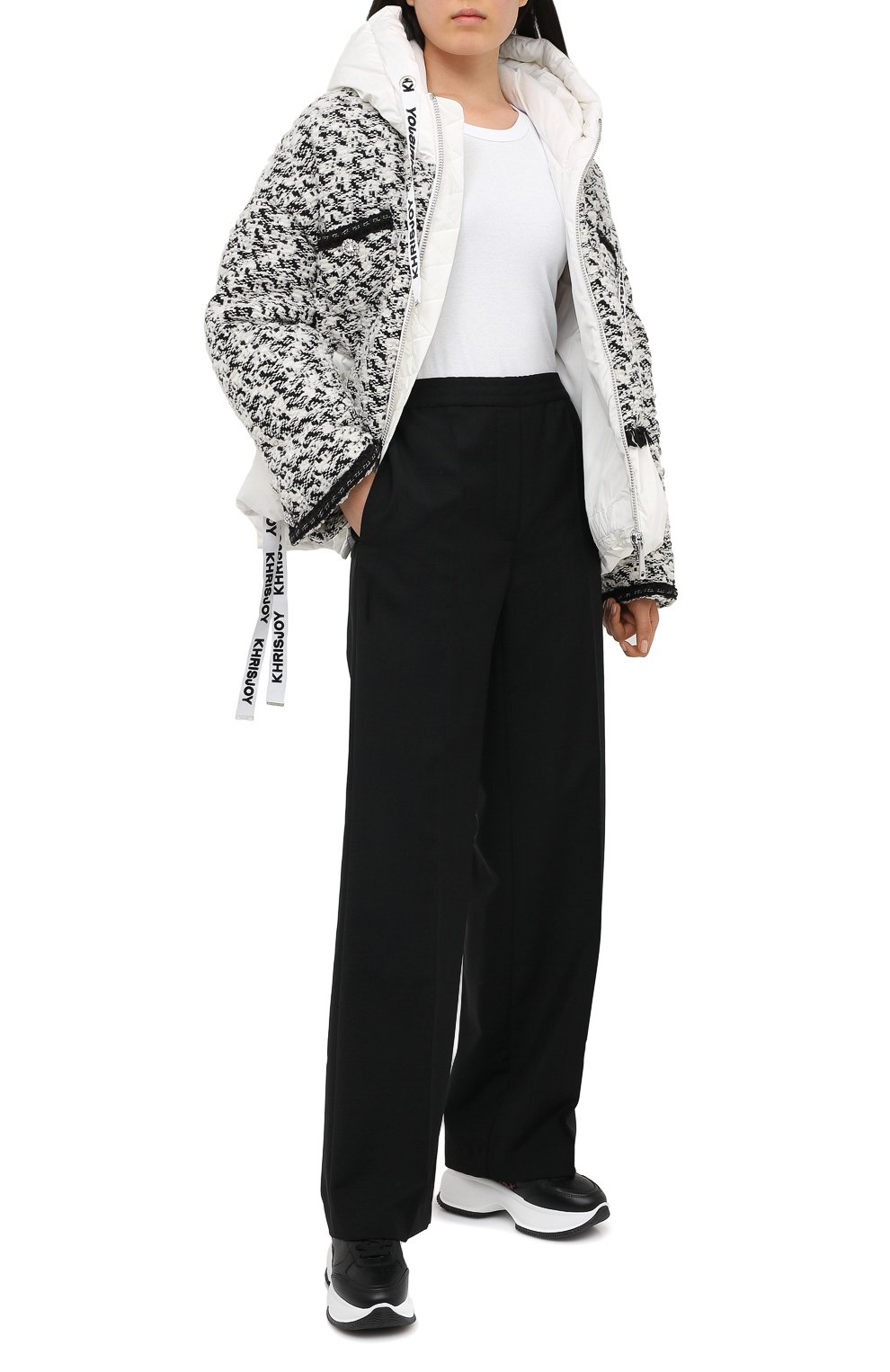 Кожаные кроссовки maxi i active HOGAN, арт. HXW4350BN51035, фото 2