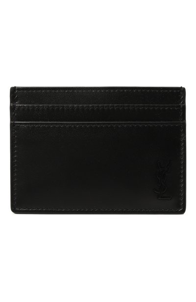 Мужской кожаный футляр для кредитных карт SAINT LAURENT, арт. 607603/1JB0U