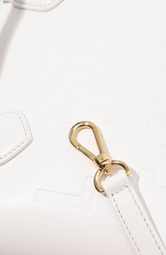 Женская сумка essential LANCEL белого цвета, арт. A12355 | Фото 3 (Сумки-технические: Сумки top-handle; Материал: Натуральная кожа; Материал сплава: Проставлено; Драгоценные камни: Прос�тавлено)