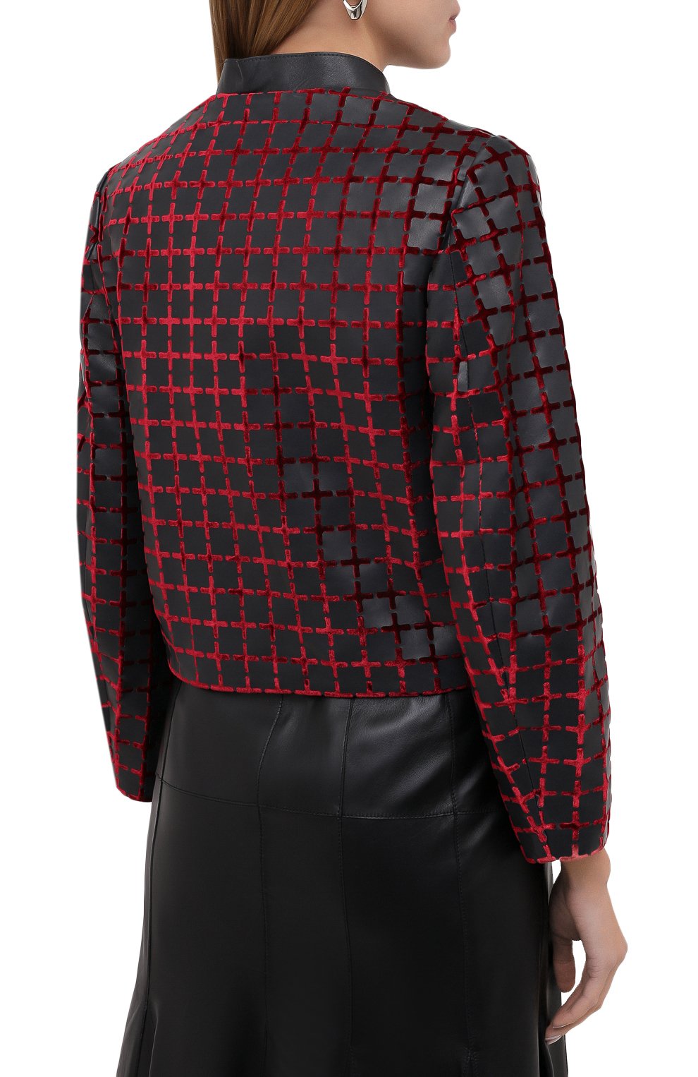 Кожаная куртка GIORGIO ARMANI, арт. 9AG17P/9AP27, фото 4