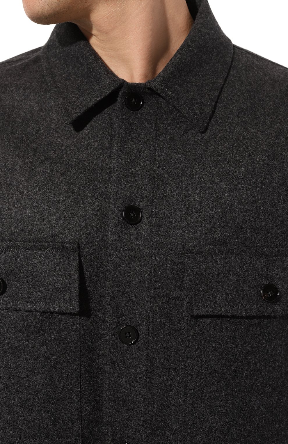 Шерстяная рубашка JIL SANDER, арт. J47DL0131/J40119, фото 5