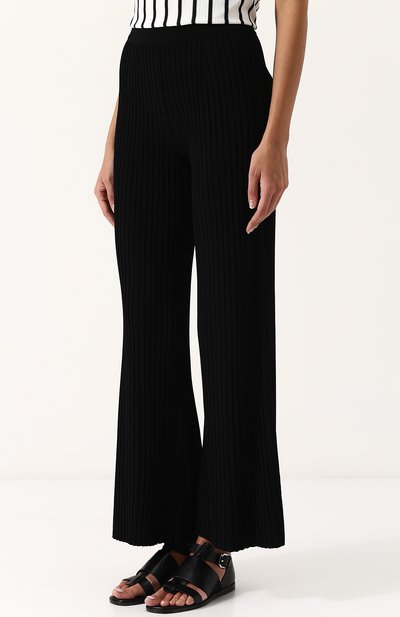 Однотонные расклешенные брюки MRZ, арт. S18-0018S5, фото 3