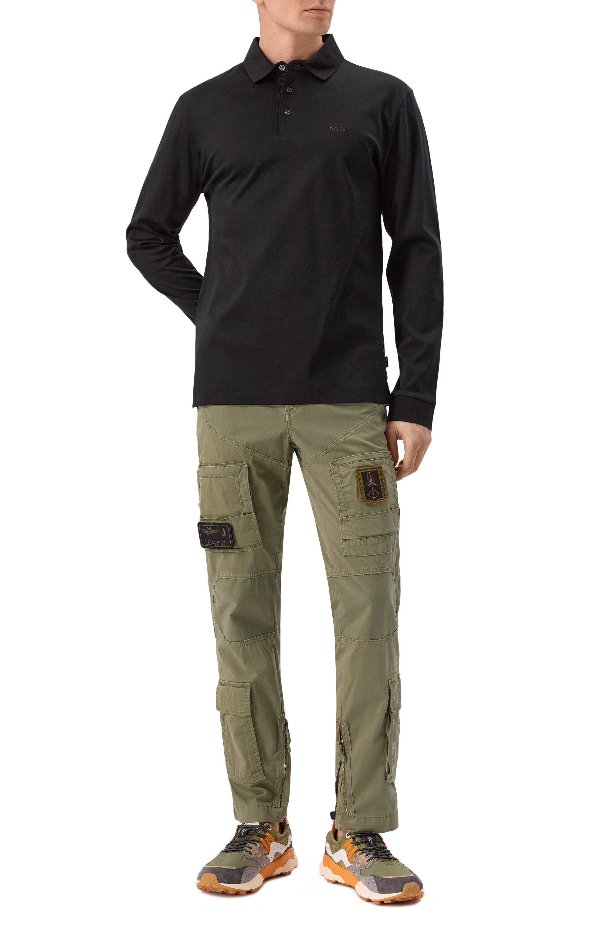 Хлопковые брюки-карго AERONAUTICA MILITARE, арт. 241/PA1387CT1493, фото 2