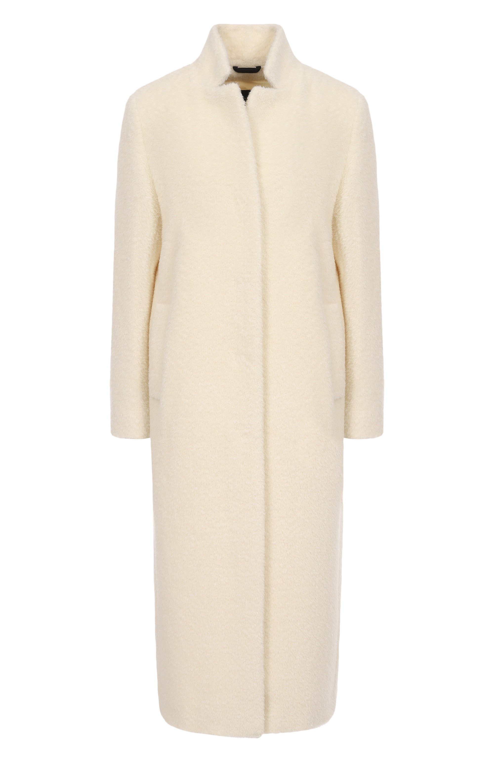 Шерстяное пальто CINZIA ROCCA кремового цвета по цене 109500 руб., арт. UR02001/C1, фото 1 Шерстяное пальто CINZIA ROCCA, арт. UR02001/C1, фото 1