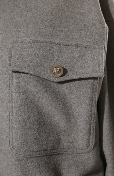 Куртка из шерсти и кашемира SEVEN LAB серого цвета по цене 27300 руб., арт. SPL grey, фото 5 Куртка из шерсти и кашемира SEVEN LAB, арт. SPL grey, фото 5